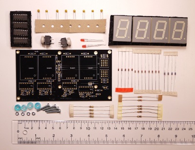 Large four digit LED display