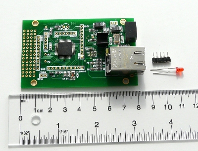 embedded avr ethernet, atmega644a